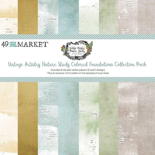 49 and Market - NATURE STUDY 12x12 Foundations Collection Pack - The Crafty Kiwi
