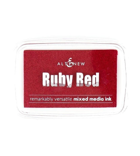 Altenew - Mixed Media Pigment Ink Ruby Red - The Crafty Kiwi