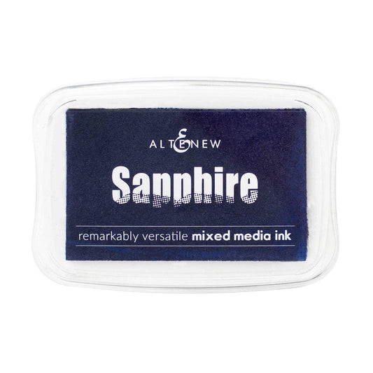 Altenew - Mixed Media Pigment Ink Sapphire - The Crafty Kiwi