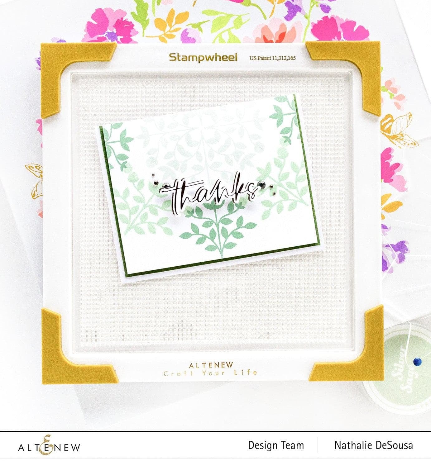 Altenew - Stampwheel - Stamping Platform and Wreath Builder - The Crafty Kiwi