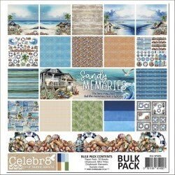 Celebr8 - Sandy Memories Bulk Pack - The Crafty Kiwi