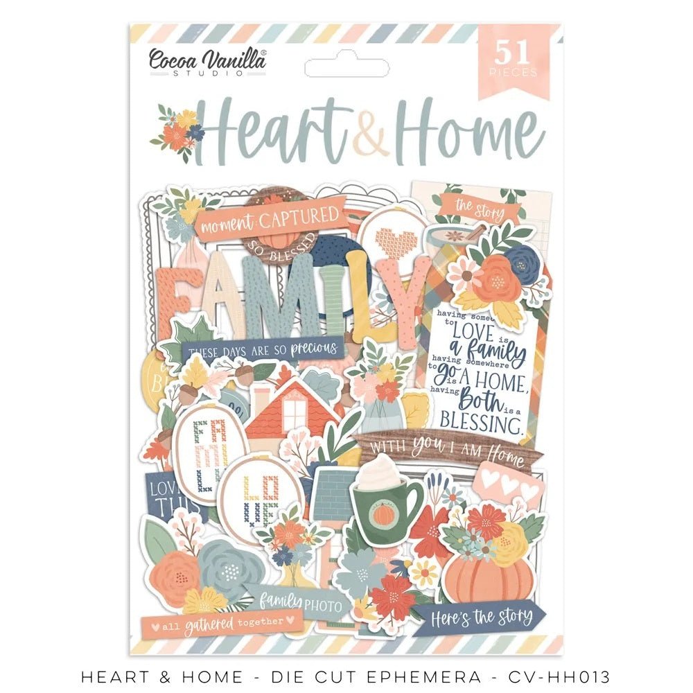 Cocoa Vanilla - Heart and Home Bundle Kit - The Crafty Kiwi
