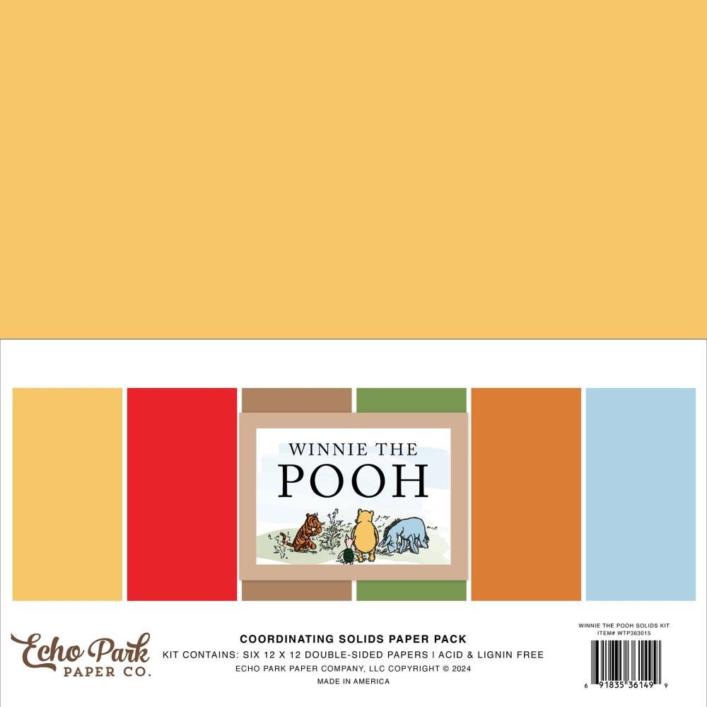 Echo Park - Winnie the Pooh Bundle Kit - The Crafty Kiwi