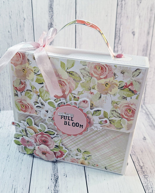 Kits by Annemarie - 6x6 Mini Album Handbag - The Crafty Kiwi