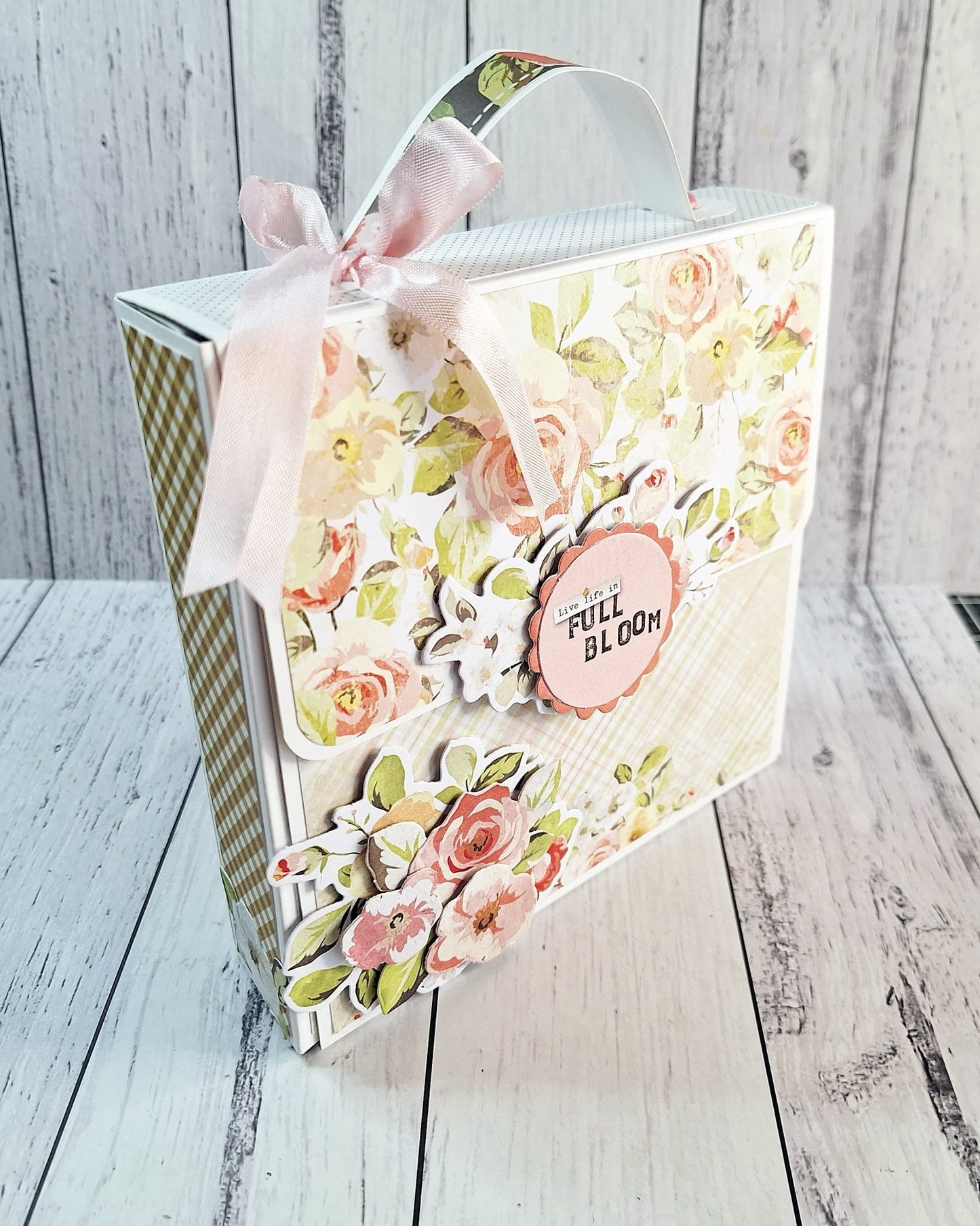 Kits by Annemarie - 6x6 Mini Album Handbag - The Crafty Kiwi