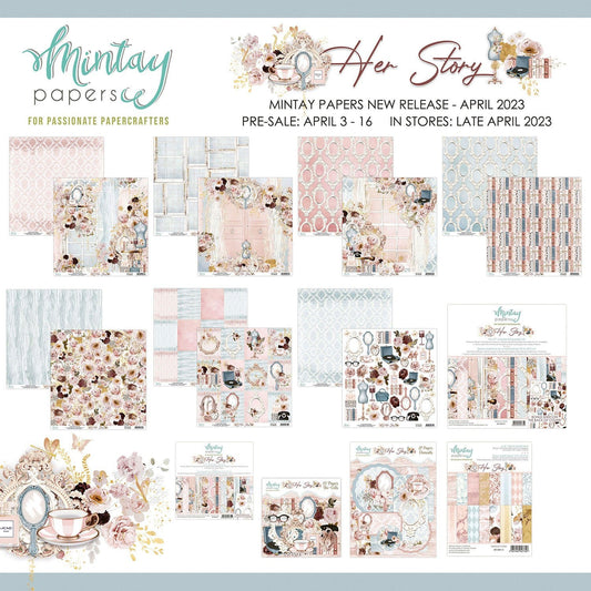Mintay - HER STORY 12x12 Paper Pack - The Crafty Kiwi
