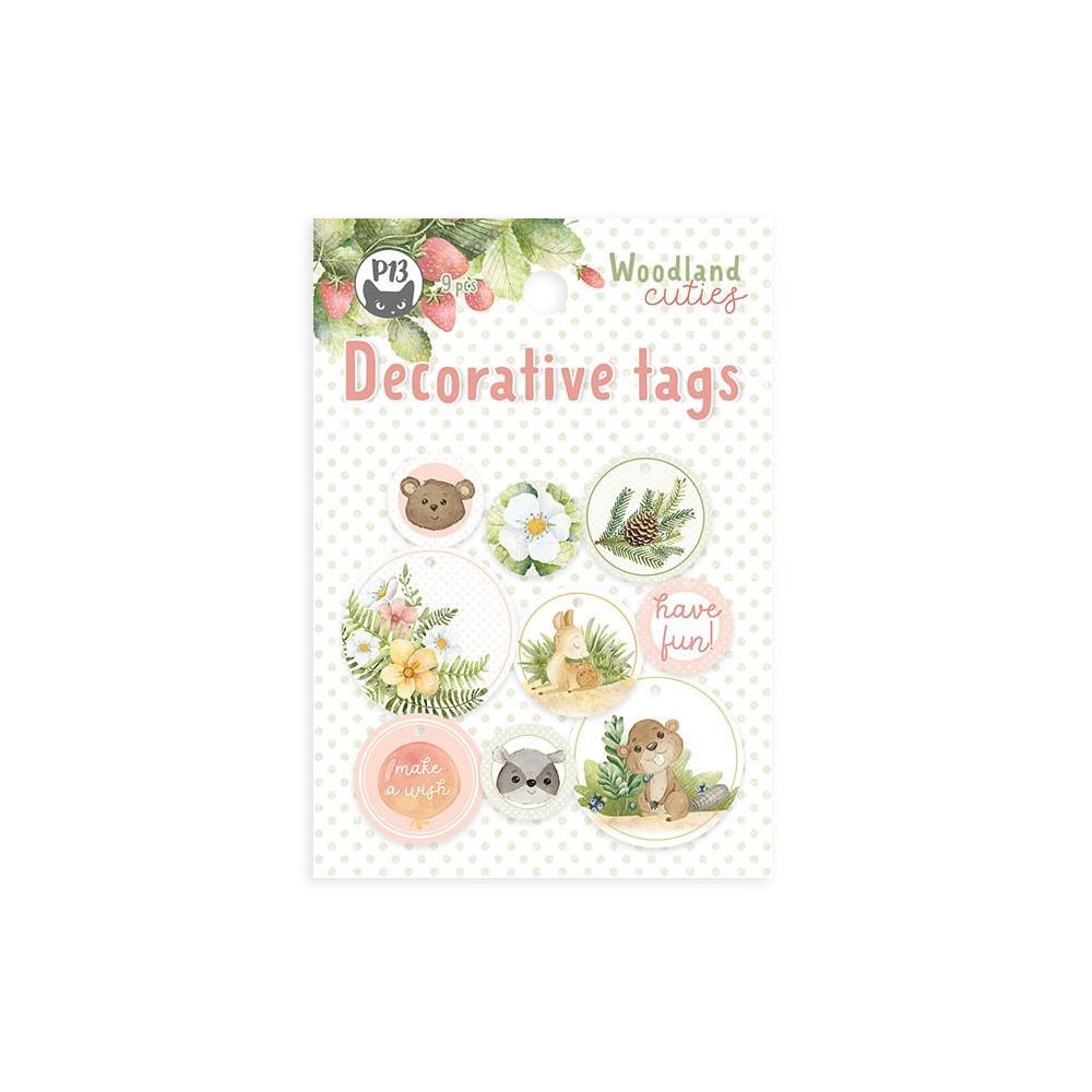 P13 - Woodland Cuties - 12x12 Bundle Kit -with die cuts and tags - The Crafty Kiwi