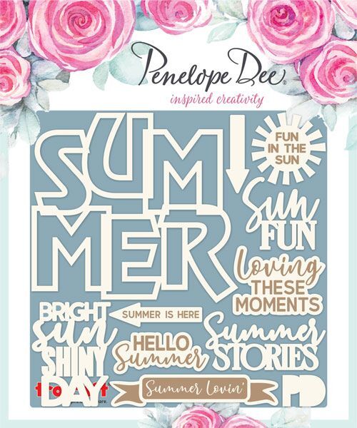Penelope Dee - Summer Lovin' 12X12 Collection Kit - The Crafty Kiwi