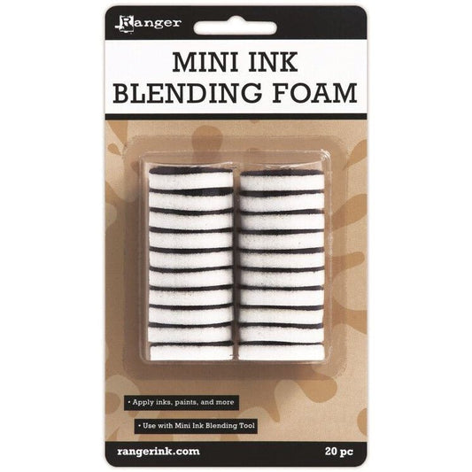 Ranger - Mini Ink Blending Foam - 1" (20/Pack) - The Crafty Kiwi