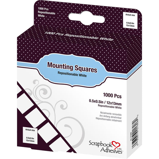 Scrapbook Adhesives - Mounting Squares - Repositionable - The Crafty Kiwi