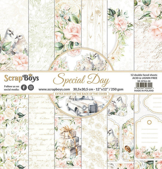 ScrapBoys - Special Day 12X12 - The Crafty Kiwi