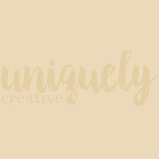 Uniquely Creative - Cardstock 12x12 (1/sheet) - VANILLA LATTE - The Crafty Kiwi