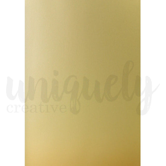 Uniquely Creative - Foil Cardstock - Gold - A4 (single sheet) - The Crafty Kiwi