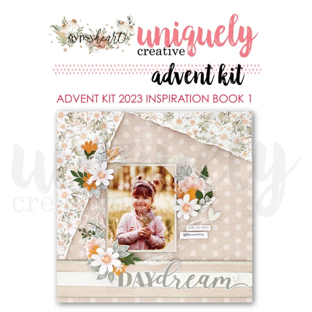 Uniquely Creative - Gypsy Heart Bundle Kit 12X12 - The Crafty Kiwi