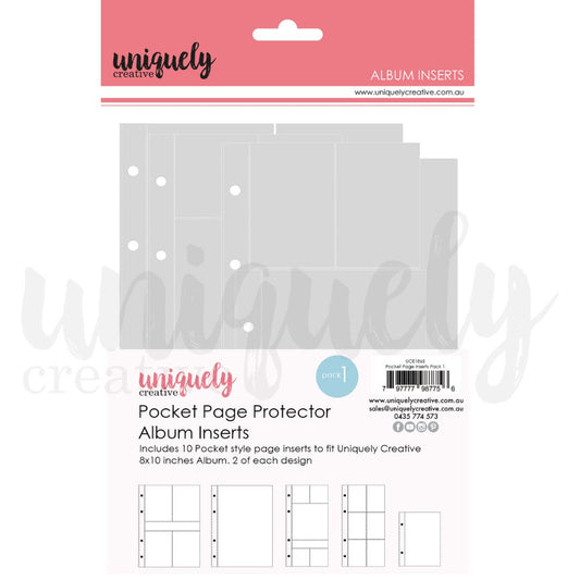 Uniquely Creative - Pocket Page Album Inserts - Pack #1 - The Crafty Kiwi