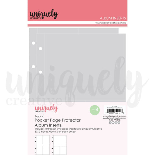 Uniquely Creative - Pocket Page Album Inserts - Pack #4 - The Crafty Kiwi