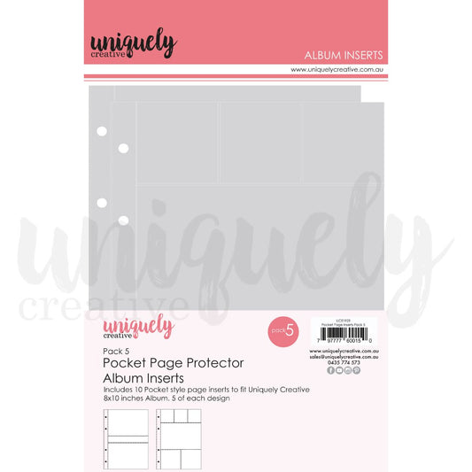 Uniquely Creative - Pocket Page Album Inserts - Pack #5 - The Crafty Kiwi
