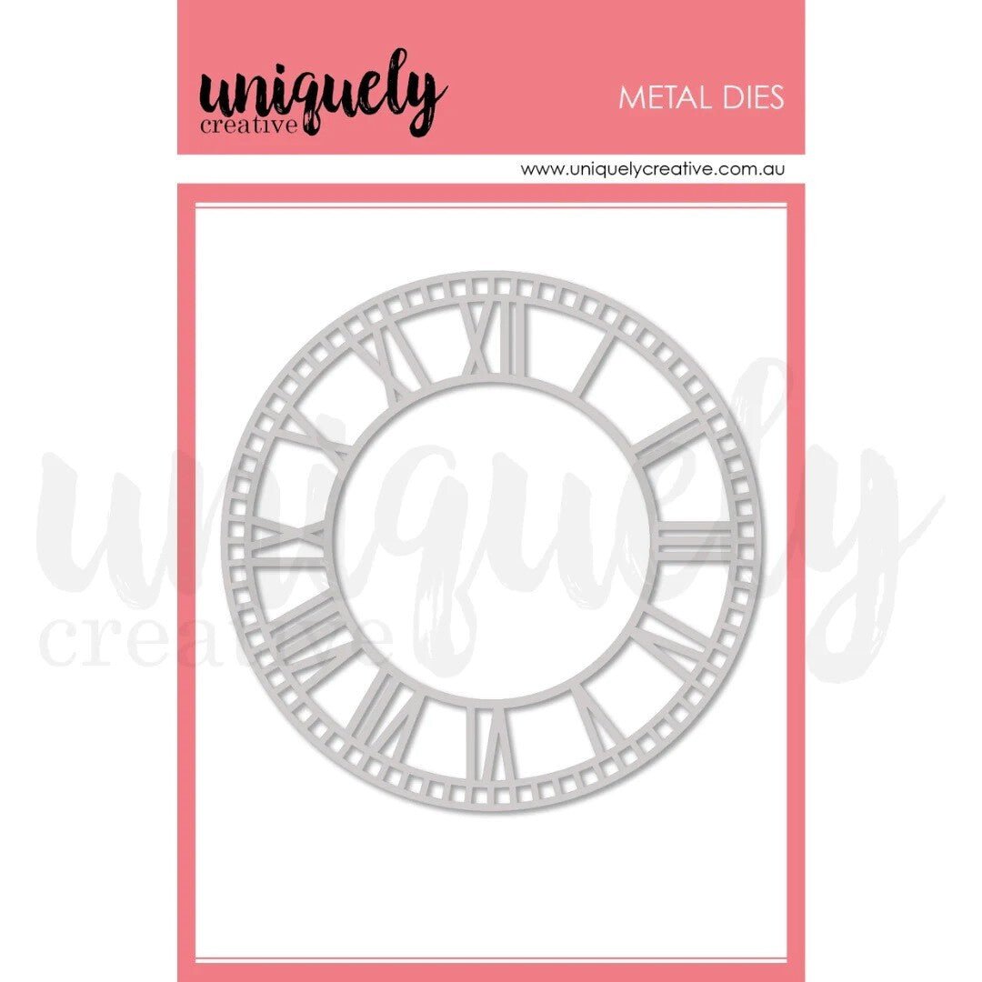 Uniquely Creative - Vintage Clockwork Die - The Crafty Kiwi