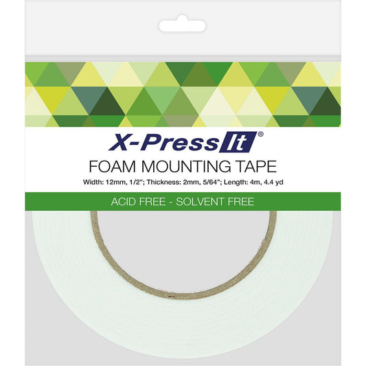 X-Press It - Double-Sided Foam Tape - 12MM - The Crafty Kiwi