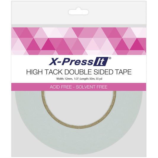 X-Press It - High Tack Double-Sided Tape 1/2" (12.7MM) - The Crafty Kiwi