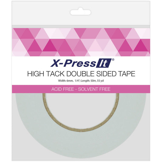 X-Press It - High Tack Double-Sided Tape 1/4" (6.35MM) - The Crafty Kiwi