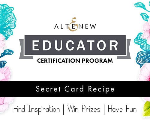 Altenew Educators' "Secret Card Recipe" Blog Hop & Linky Party + Giveaway - The Crafty Kiwi
