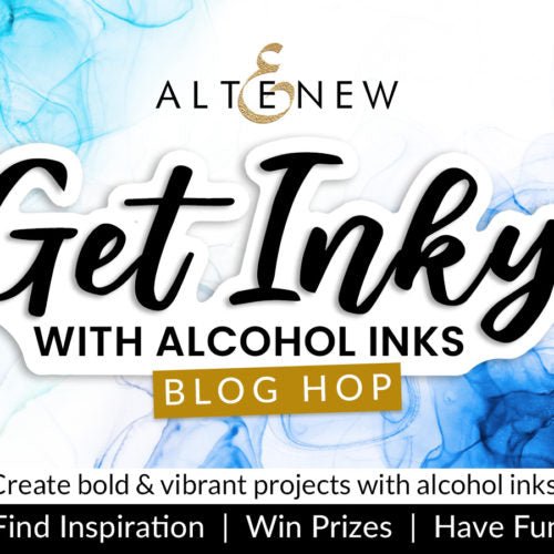 Altenew Get Inky with Alcohol Inks Blog Hop + Giveaway ($300 in total prizes) - The Crafty Kiwi