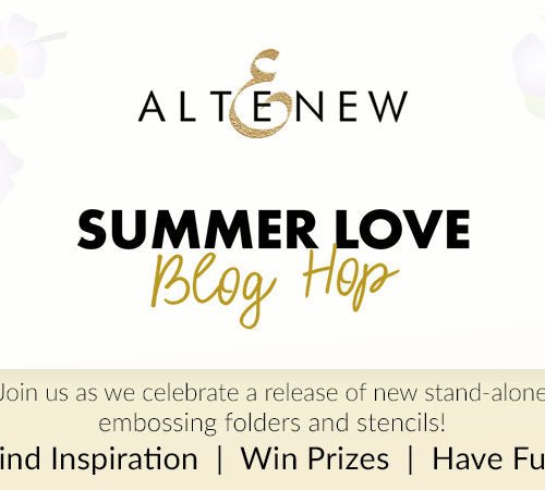 Altenew July 2022 Summer Love Collection Release Blog Hop + Giveaway ($300 in total prizes) - The Crafty Kiwi