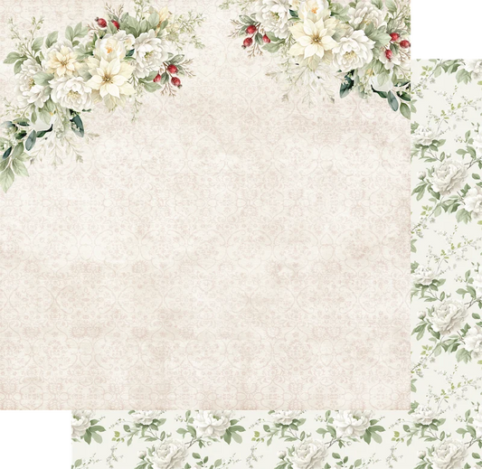 Uniquely Creative - Christmas Keepsakes - 12x12 Evergreen Lane Paper (1/sheet) (Oct 26)