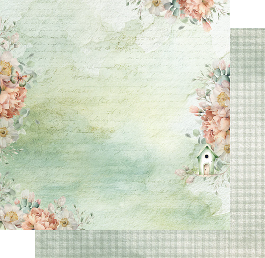 Uniquely Creative - Tea & Tranquility - 12x12 Rest & Relaxation Paper (1/sheet)