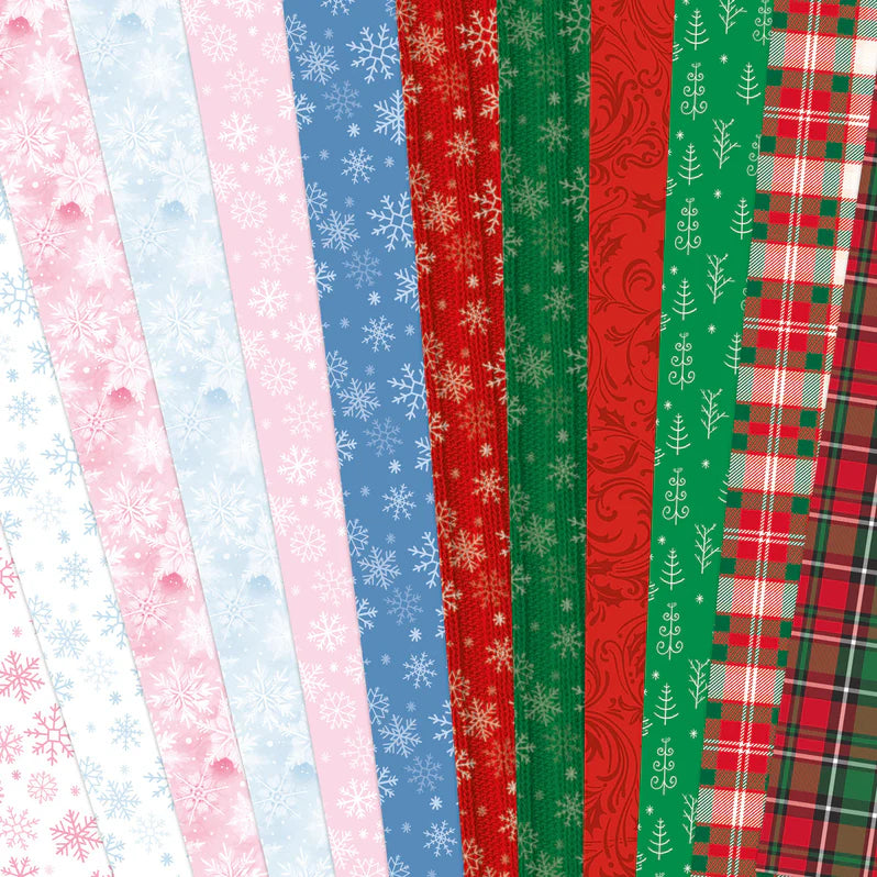 Katy Sue - Christmas Variety Printed Cardstock (12/sheets)