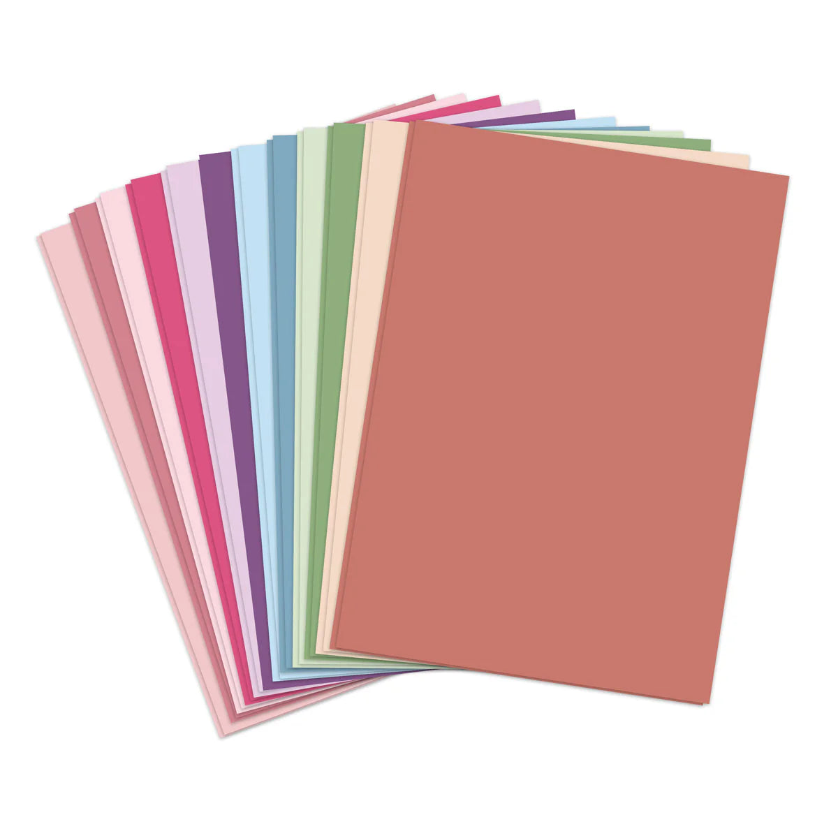 Katy Sue - Twin Tones - Dusty Hues Printed Mat & Layer Cardstock (12/sheets) (Rose Couture Collection)