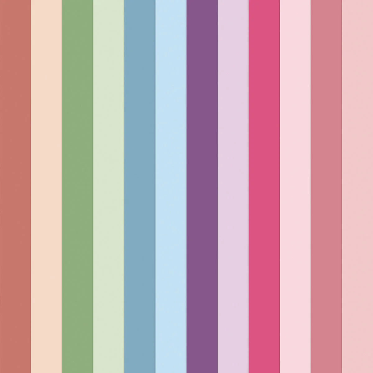 Katy Sue - Twin Tones - Dusty Hues Printed Mat & Layer Cardstock (12/sheets) (Rose Couture Collection)
