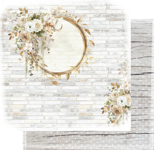 Uniquely Creative - 12x12 Lazy Afternoon Paper (1/sheet) (Bohemian Escape)