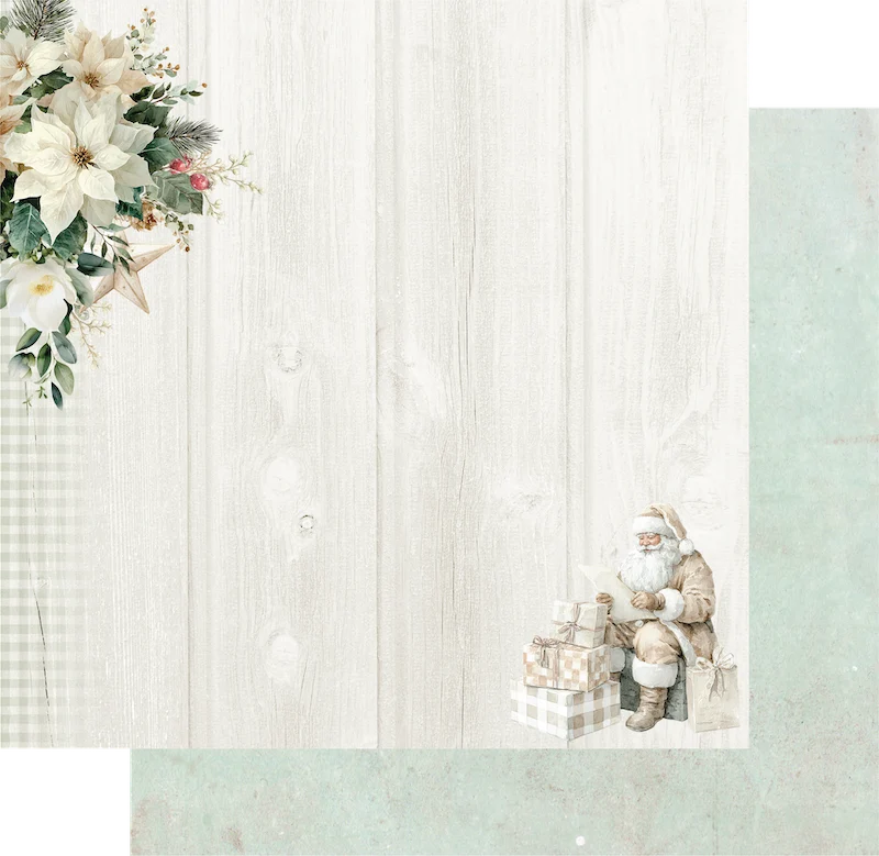 Uniquely Creative - Christmas Keepsakes - 12x12 Letters to Santa Paper (1/sheet) (Oct 26)