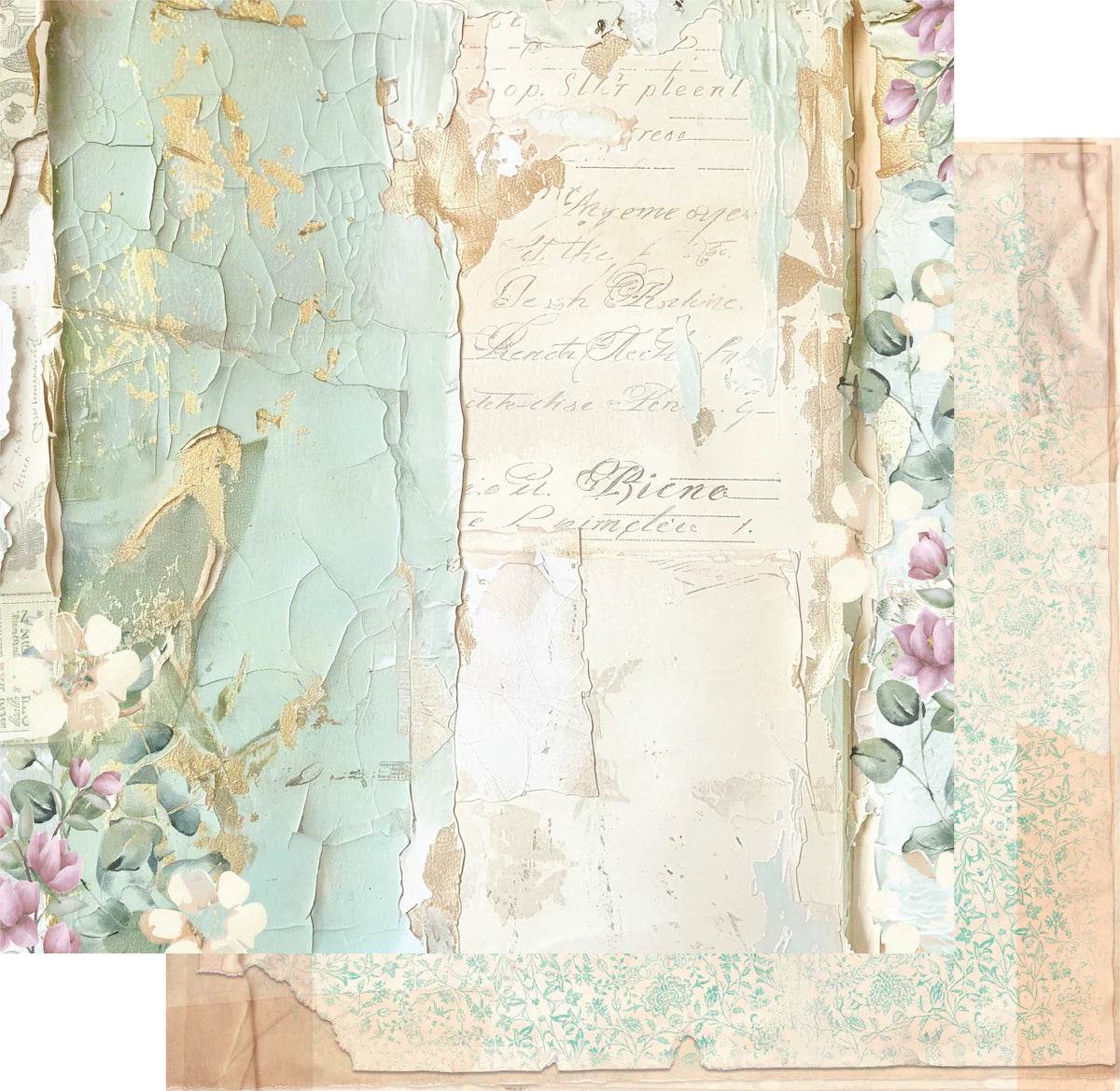 Uniquely Creative -  12x12 The Botanist Paper (1/sheet) - Advent 2025