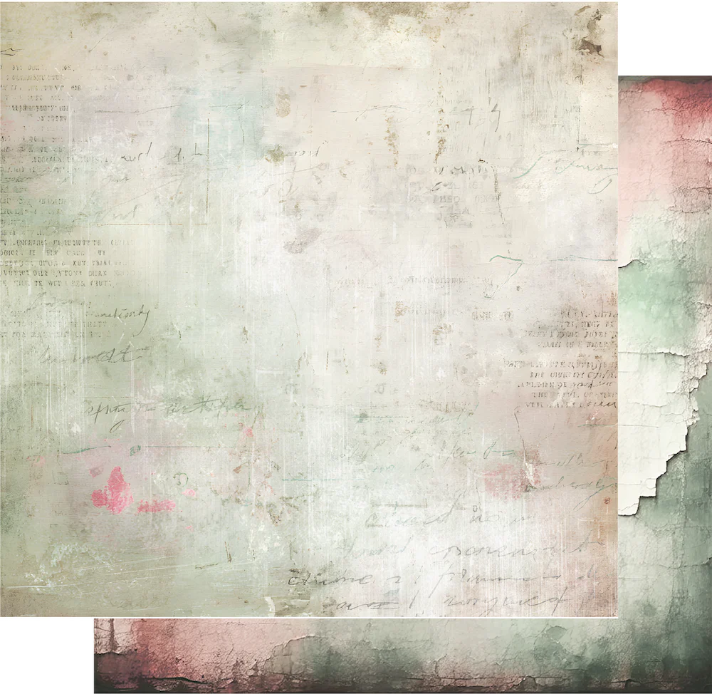 Uniquely Creative - Tea & Tranquility - 12x12 Gentle Days Paper (1/sheet)