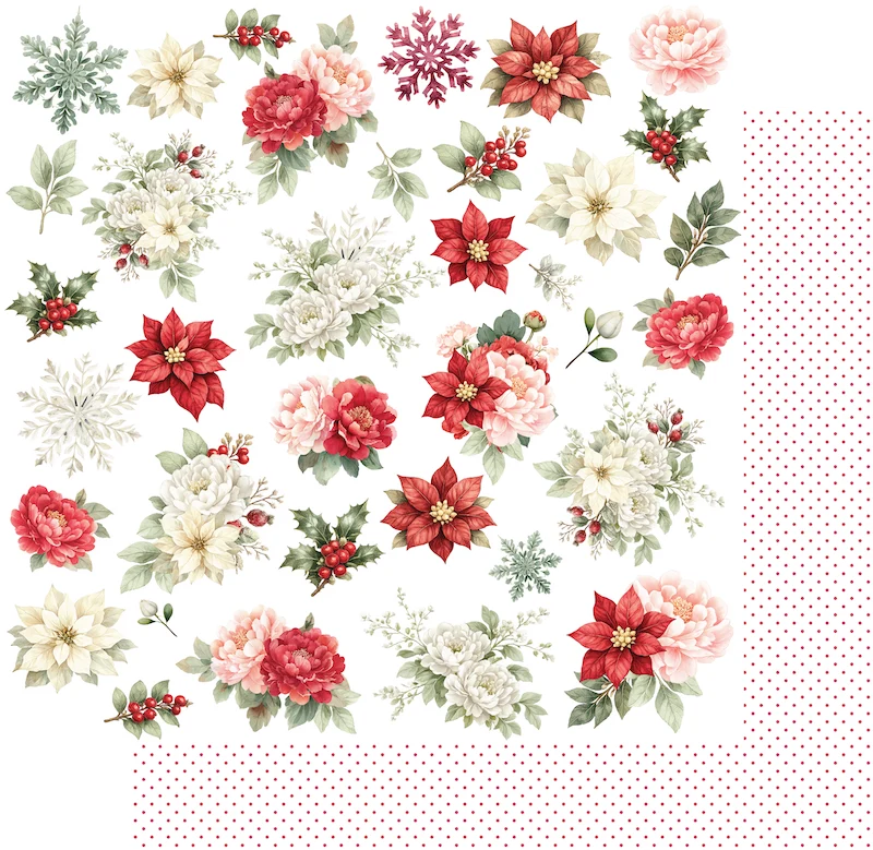 Uniquely Creative - Christmas Keepsakes - 12x12 Treasured Trinkets Paper (1/sheet) (Oct 26)