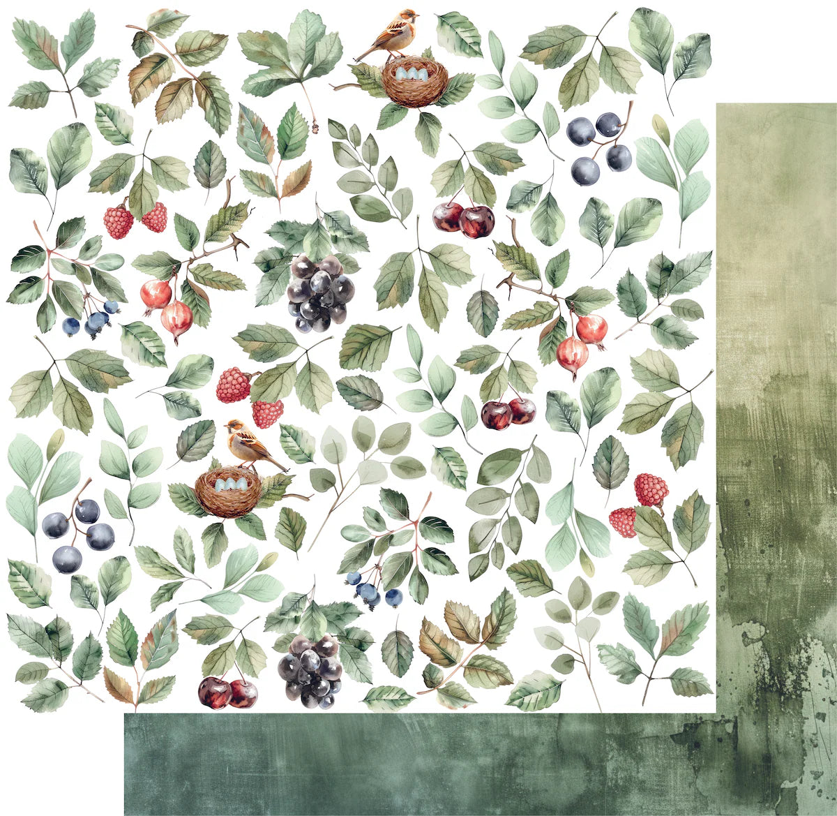 Uniquely Creative - 12x12 Natural Beauty Paper (1/sheet) - Advent 2025