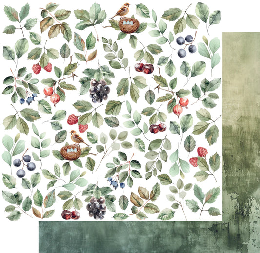 Uniquely Creative - 12x12 Natural Beauty Paper (1/sheet) - Advent 2025