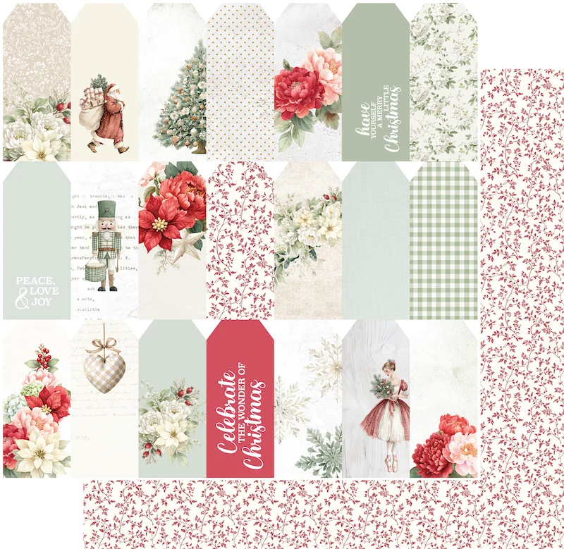 Uniquely Creative - Christmas Keepsakes - 12x12 Home For The Holidays Paper (1/sheet) (Oct 26)