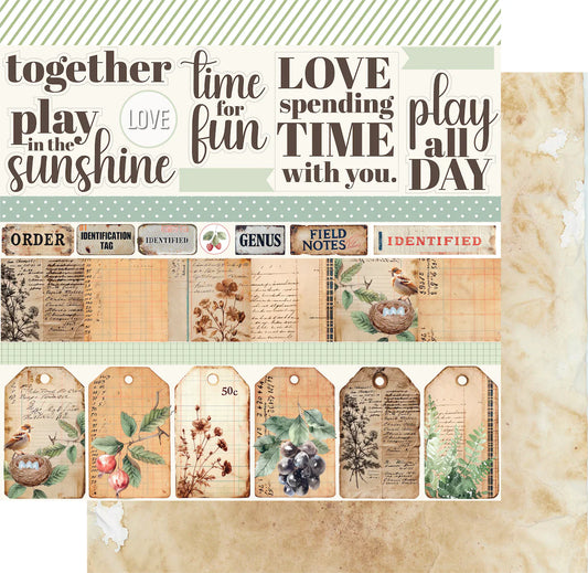 Uniquely Creative - 12x12 Notebook Paper (1/sheet) - Advent 2025