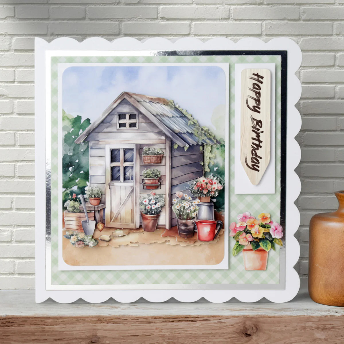 Katy Sue - 3D Die Cut Decoupage - Summer Shed - (1/sheet))