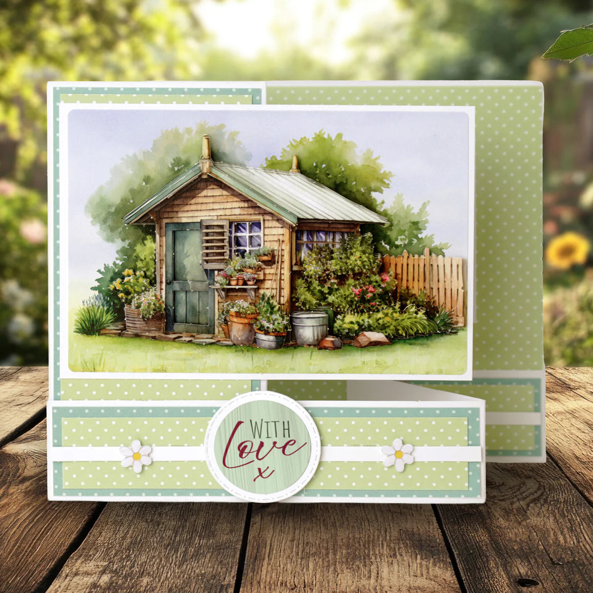 Katy Sue - 3D Die Cut Decoupage - Garden Room Retreat - (1/sheet)