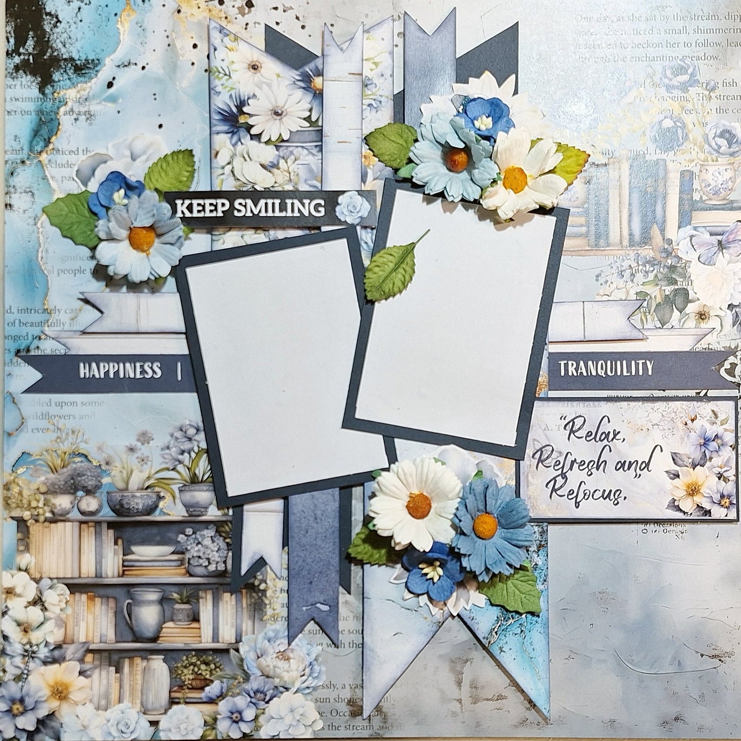 3Quarter Designs - Delicate Harmony mini scrapbooking kit - by Annemarie - The Crafty Kiwi