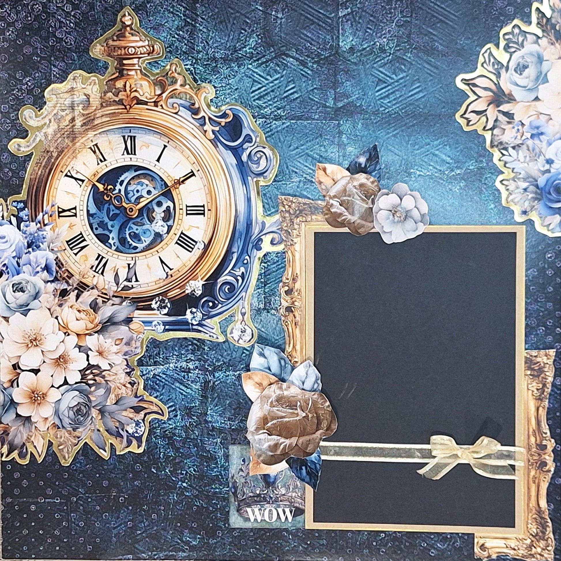 3Quarter Designs - Grunged Baroque Scrapbooking kit - By Annemarie - The Crafty Kiwi