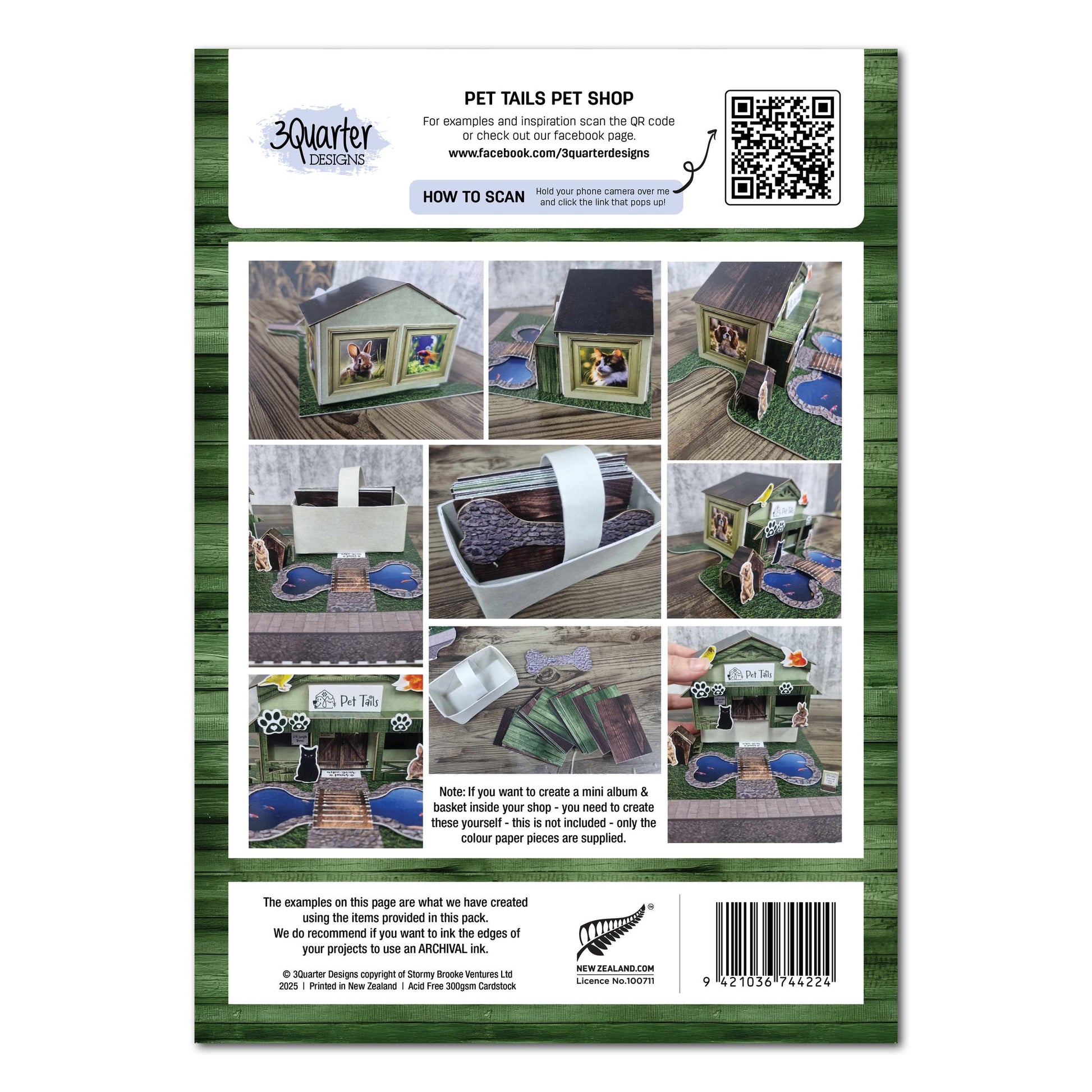 3Quarter Designs - Lane Village - Pet Tails Pet Shop (May #5 of 12) - The Crafty Kiwi