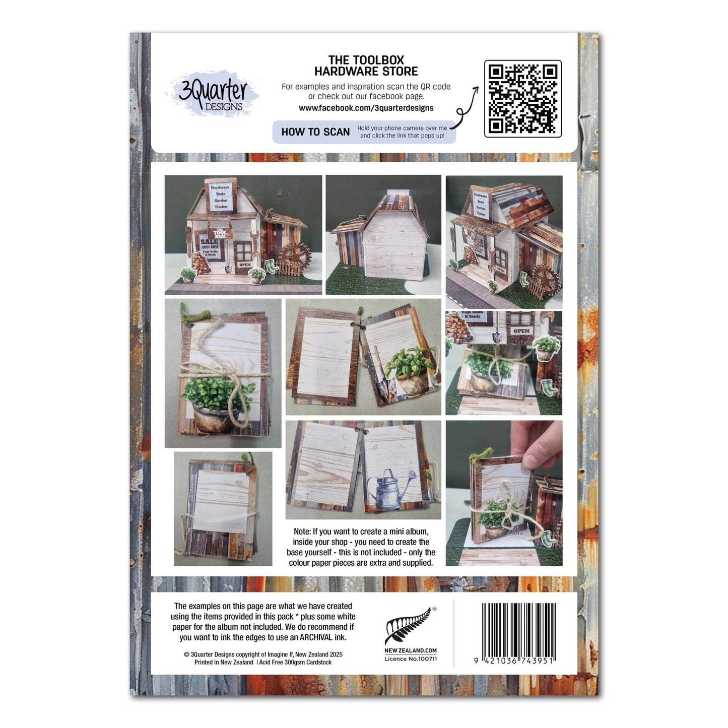 3Quarter Designs - Lane Village - Tool Box Hardware Store (March #3 of 12) - The Crafty Kiwi