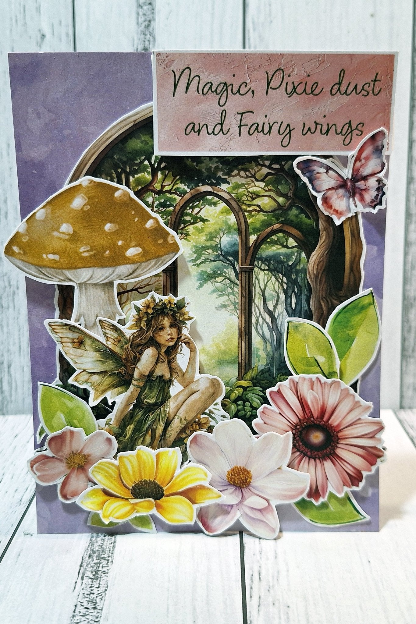 3Quarter Designs - Mini Project Sheet - Fairyland - The Crafty Kiwi