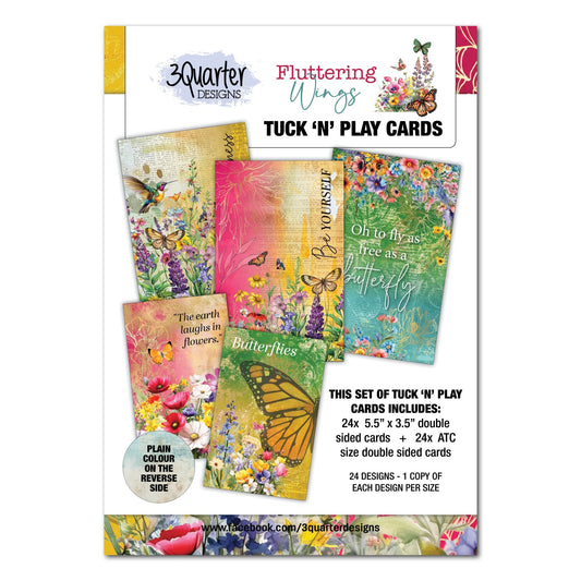 3Quarter Designs - Tuck 'n Play Fluttering Wings - The Crafty Kiwi